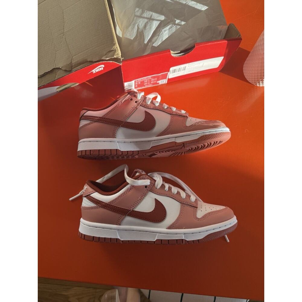 Size 6.5 - Nike Dunk Low Red Stardust W